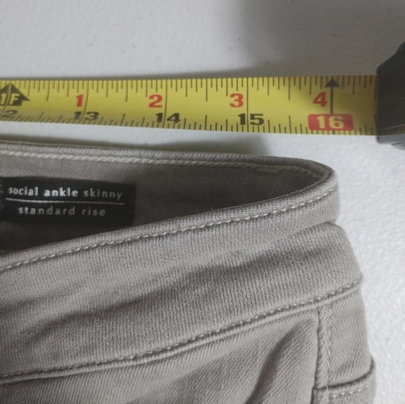 NWOT Sanctuary Social Ankle Skinny Jean Gray 32 - Picture 4 of 6